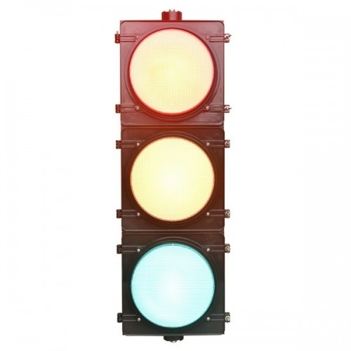 300三聯(lián)塑殼機動車燈